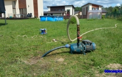 Ūdens spices ierīkošanas darbi Mārupē, bezmaksas ūdens laistīšanai.